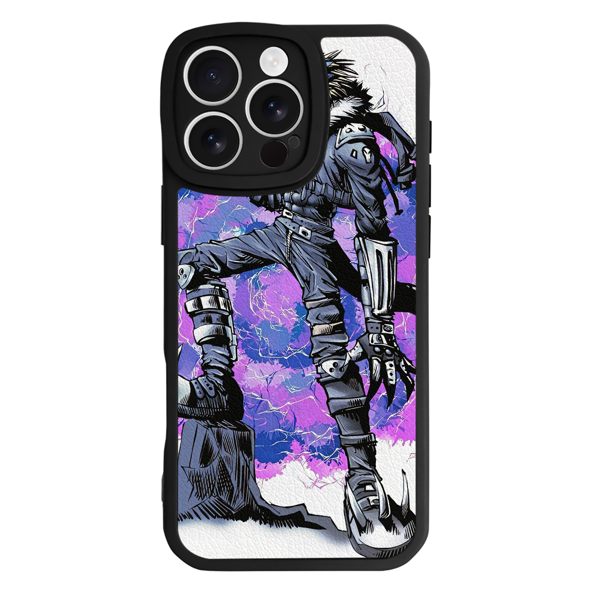 （画像用） Digimon デジタルモンスター/デジモン 【iPhone 16シリーズ対応】シリコンスマホケース（レザー調） 材質：シリコン